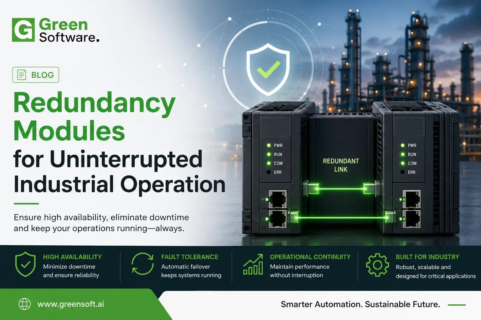 Redundency Module Blog - Greensoft